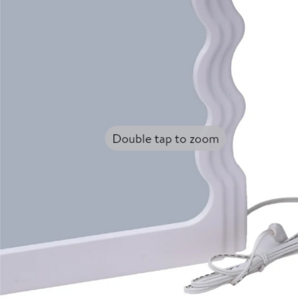 A wavey led mirror - Picture 12 of 13